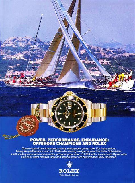 rolex advertisement in magazine|rolex submariner advertisement.